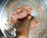 卵アレok♡ポン酢de夏野菜ハンバーグ作り方4写真