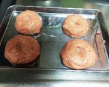 卵アレok♡ポン酢de夏野菜ハンバーグ作り方5写真