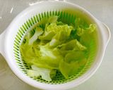簡単**本格レタスチャーハン**作り方2写真
