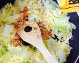 簡単**本格レタスチャーハン**作り方8写真