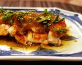 簡単 鶏肉ソテー♪玉ねぎ・にんにくソース作り方10写真