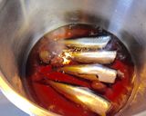 イワシの梅干し煮作り方3写真