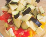 夏野菜のうまみが詰まった菜園風パスタ作り方1写真
