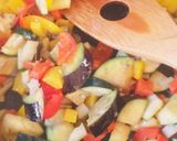 夏野菜のうまみが詰まった菜園風パスタ作り方2写真