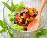 夏野菜のうまみが詰まった菜園風パスタ作り方7写真
