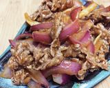簡単！牛肉と玉ねぎのケチャップ炒め作り方7写真