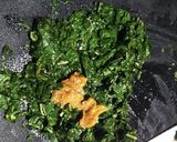 ご飯の相棒に♫ モロヘイヤの味噌和え作り方3写真