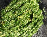 ご飯の相棒に♫ モロヘイヤの味噌和え作り方4写真