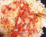 余った焼肉で☆簡単キムチチャーハン作り方6写真