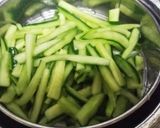 キュウリのさっぱり味噌炒め♪作り方1写真