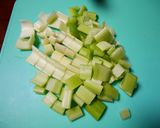 セロリと発芽ニンニクのスープ作り方1写真