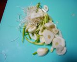 セロリと発芽ニンニクのスープ作り方2写真