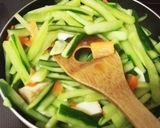キュウリのさっぱり味噌炒め♪作り方5写真