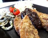 車麩の共揚げコーヒー味噌カツ作り方8写真