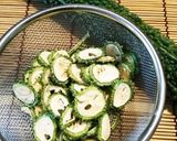 夏★干し野菜！ゴーヤ保存とゴーヤチップ♪作り方3写真