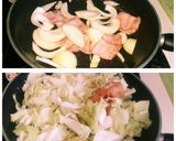 トマトジュースキャベツベーコン煮ϋ♡作り方3写真