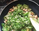 ぽんぽち/ぼんじりのねぎ塩炒め作り方3写真