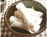 簡単おつまみおやつ♪大根大葉の梅包み作り方7写真