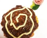 糖質制限高野豆腐パンケーキのカレー添え♪作り方5写真