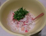 焼タラバガニのギリシャ風サラダ作り方3写真