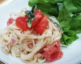 梅マヨネーズサラダパスタ作り方5写真