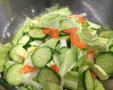 簡単‼野菜3つで浅漬け作り方1写真