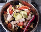 圧力鍋で簡単！豚肉とトマトのワイン煮込み作り方3写真