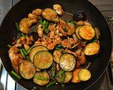 中華あんかけ親子丼作り方2写真