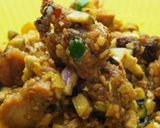 さっぱり生野菜ソースのチキン塩麹ごま唐作り方5写真