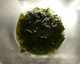 わかめとヒラヒラ人参のみりん酢和え作り方1写真