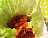 甘辛ポテトそぼろのレタス包み作り方7写真