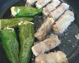 ピリッと実山椒で味付け高野豆腐肉巻き作り方5写真