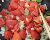 ねぎと豆腐のトマトチリソース煮作り方6写真