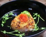 タラコ焼きおにぎりのお澄まし作り方3写真