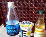 アイスボックスで梅カクテル!作り方1写真