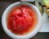 地産地消夏野菜！簡単家庭のトマトソース飯作り方2写真