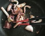 お弁当に★イカのスイートチリソース炒め★作り方3写真