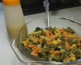 夏☀簡単、カラフルフジリの冷製パスタ☺作り方10写真