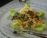 夏☀簡単、カラフルフジリの冷製パスタ☺作り方12写真