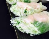 タレが美味しい 素麺生春巻き❤️作り方5写真