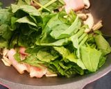 ベーコンとほうれん草のバターソテー作り方5写真