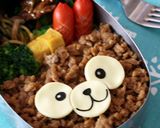 チーズでワンポイント☆ダッフィーキャラ弁作り方5写真