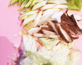 副菜に☆厚揚げとキャベツの蒸し煮作り方1写真
