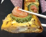 卵焼き機で簡単ひとくちゴーヤチャンプルー作り方6写真