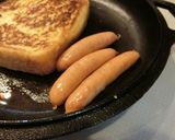 スキレットでヘルシーフレンチトースト作り方6写真