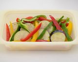 妊娠、授乳中に！煮干しと夏野菜のごま酢作り方4写真