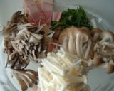 たっぷりきのこの和風スパ*レモン風味作り方1写真