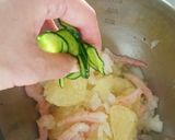 夏に✾イカと甘えびのカクテルサラダ作り方5写真