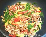 カラフルピーマンdeなんちゃって青椒肉絲作り方7写真