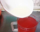 ◆桃のフラペチーノ◆クラッシュゼリー入り作り方1写真